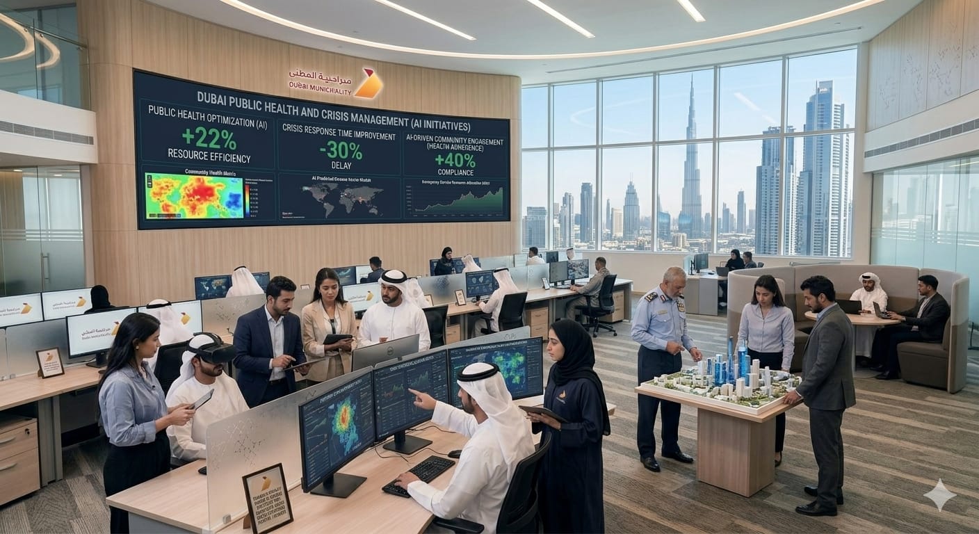 Dubai public health AI