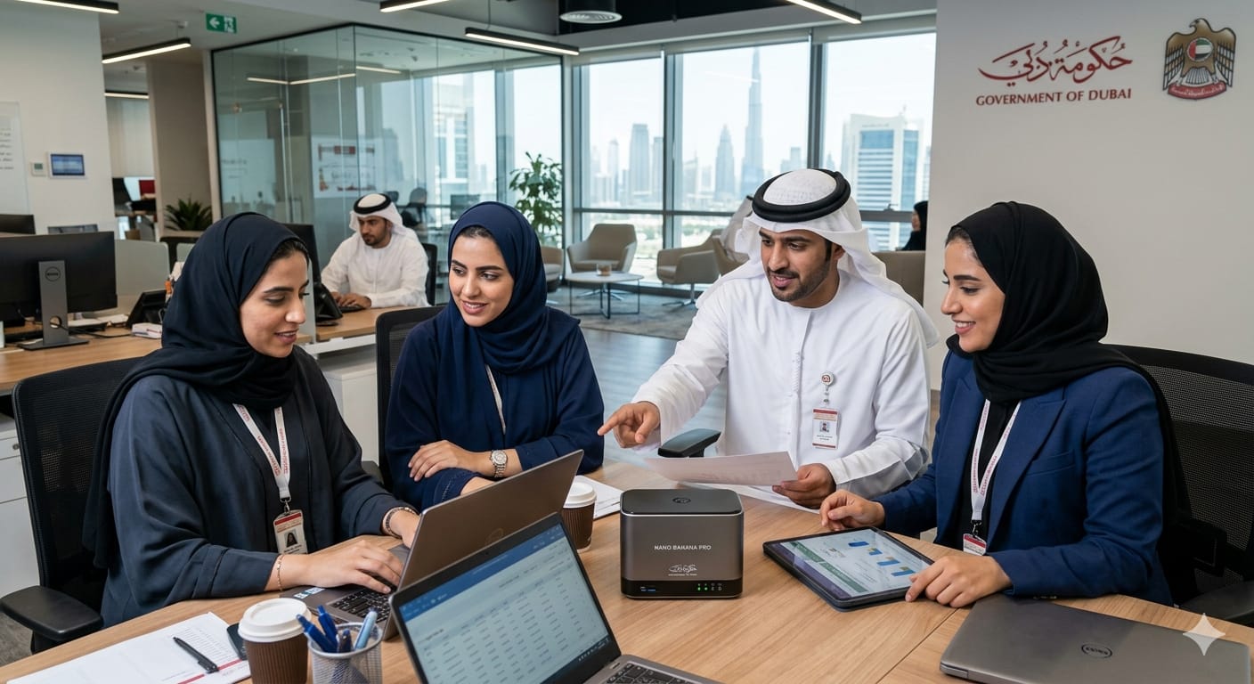 Government of Dubai digital service teams
